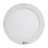 LED Motion Sensor Round Panel Ceiling Light - 18W Dual Mode Detector Fixture