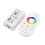 2.4G RGB RGBW LED strip controller touch remote control RF wireless DC 12V 24V LED driver touch screen led controller