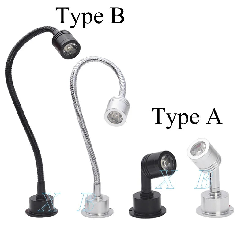 Dimmable 1W 3W LED Spotlights Mini led ceiling Down lights Surface Mounted Light bulbs for cabinet counter showcase AC110V 220V