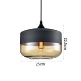 Nordic Modern LED Pendant Lights Fixtures Bedroom Dinning Living Room Light Wood Color Glass Hanging Lamp Luminaria