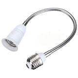 Socket E27 Flexible E27 Light Lamp Base Extender Bulb Adapter Converter Extension Light Holder Converter 20CM-60CM