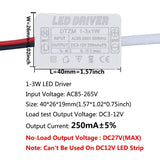 LED Driver 300mA 1-3w 4-7w 8-12w 12-18w 18-25w 25-36w LED Constant Current Driver Power Unit Supply For LED Bulb Transformers