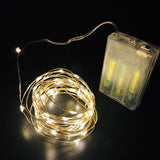 Mini Battery Powered Led String Lights Copper Wire Fairy Lights for Bedroom Christmas Parties Wedding Centerpiece Decoration