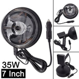 7inch -9 inch Xenon Lamp Handheld Camping Hunting Fishing Spot Light Spotlight Off Road Car Light Bar Led Working Lights 12v 24v