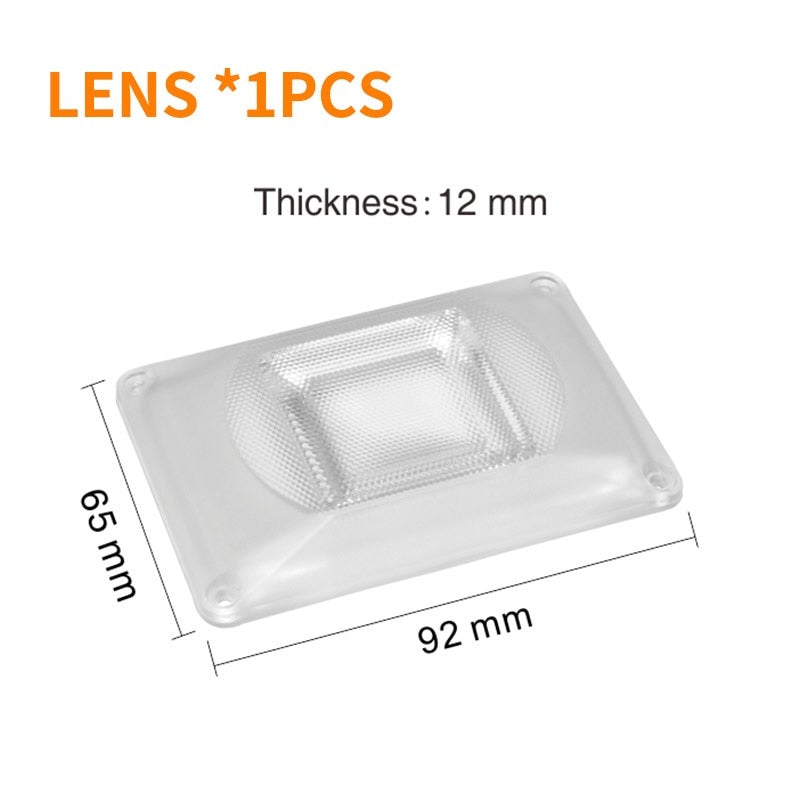 DIY LED COB Chip Lens Reflector 47*77mm Lamp Shade Frosted Lamp cover Easy to install For LED COB Lamp Flood Light Spotlight