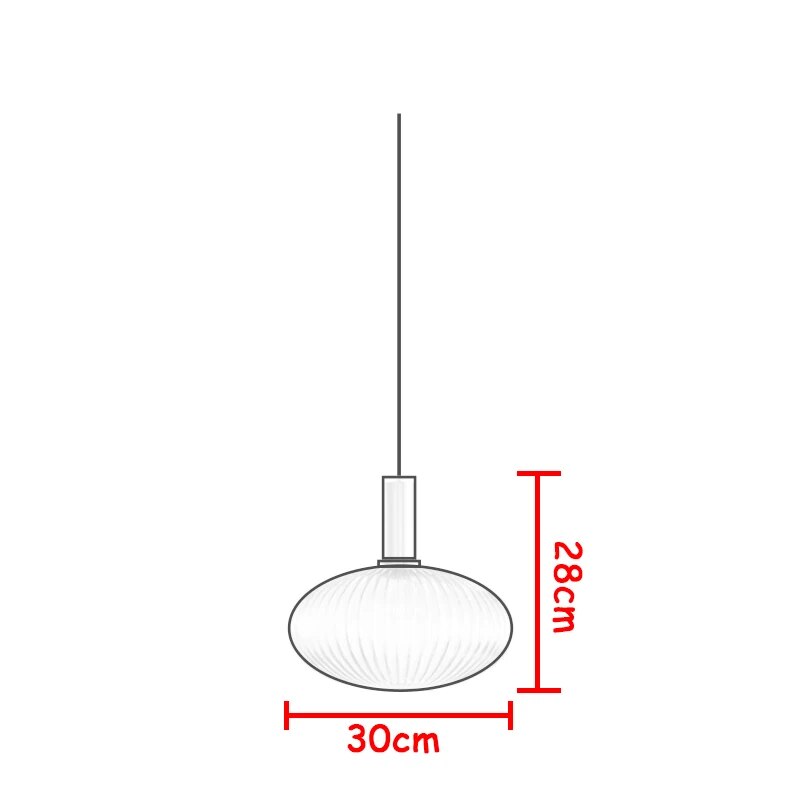Modern Nordic Glass Pendant Lights Fixtures For Dining Room Bar Restaurant Deco Hanging Lamp Bedside Suspension Lighting