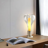 Eris Table Lamp Modern Creative Bedroom E27 Smoky/Clear Glass Light Nordic italian design lamp Study Living Room Home minimalist