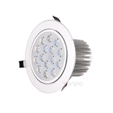 3W 5W 7W 9W 12W 15W 18W Dimmable LED Recessed Ceiling Down Light White Lámpara 220V 110V Home Downlight Spotlight Energy Saving