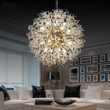 Modern Dandelion LED Lighting Pendant Lights Living Room Dining Room Bedroom pendant Lights Starry Fireball Lighting Fixtures