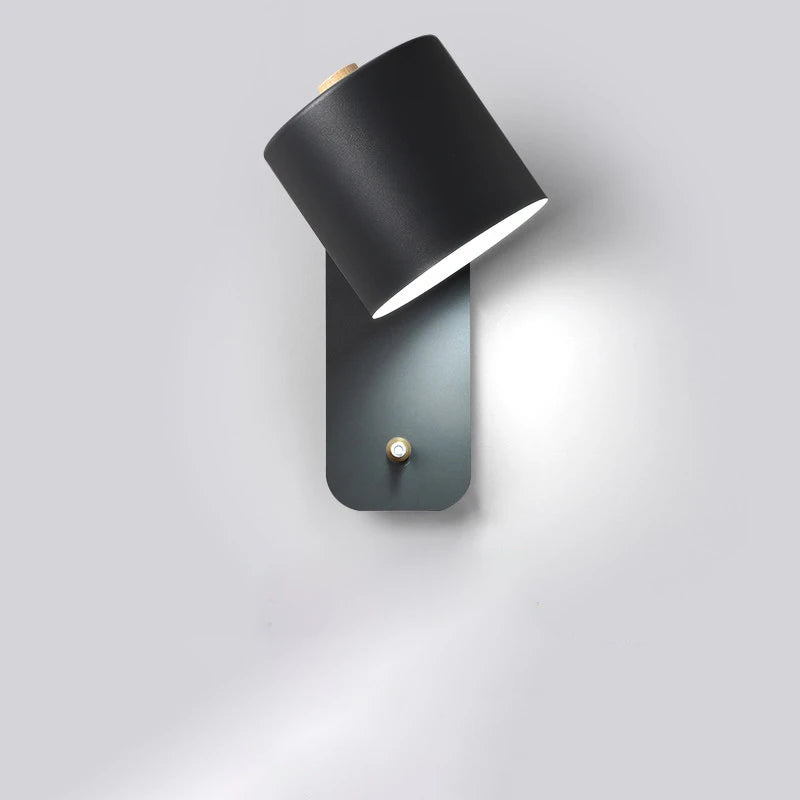 Led Wall Lamps Indoor Lights Staircase Lighting Nordic Modern Bedroom Sconce Home Decors For Living Room With Switch Wall Lamp
