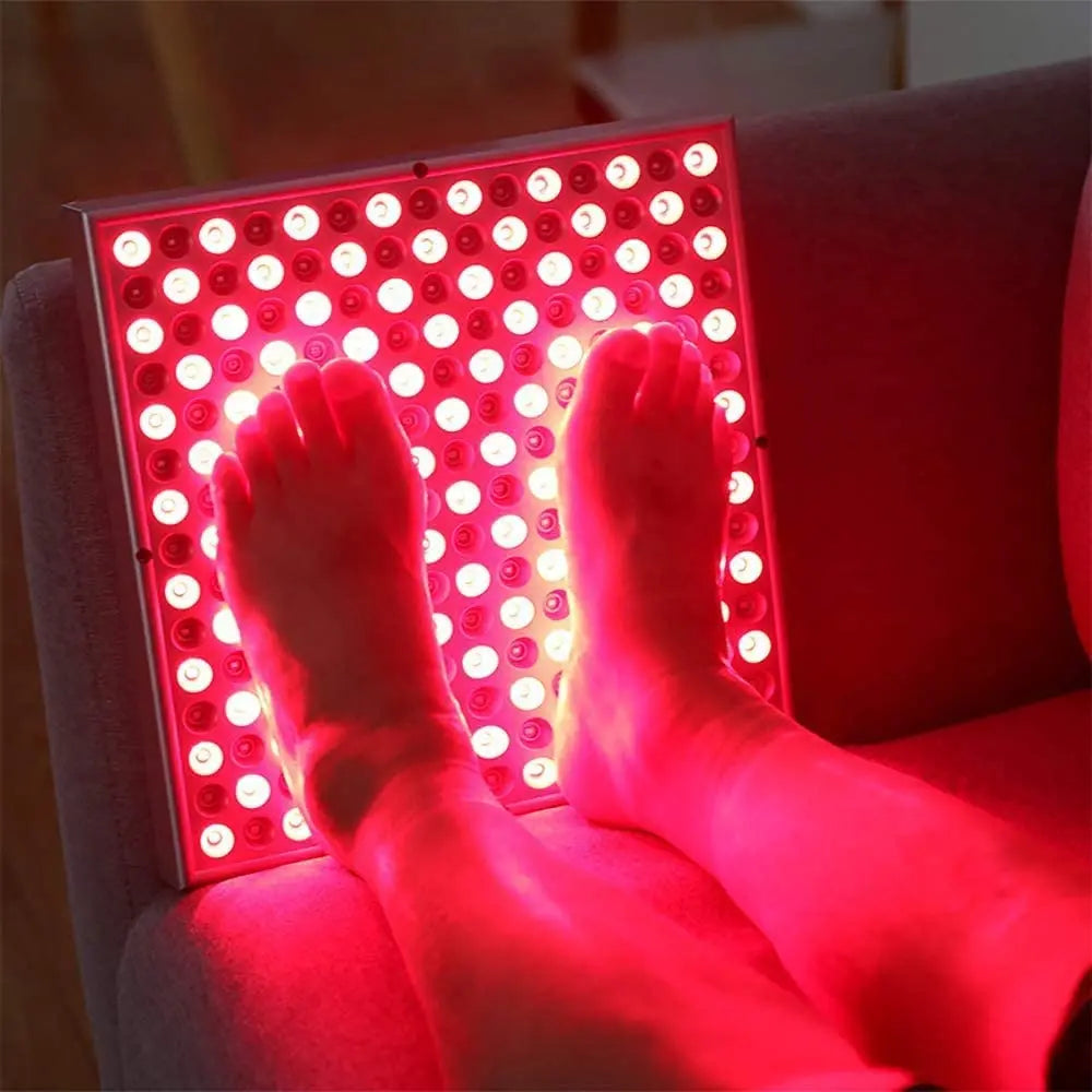 45W Red LED Light Therapy Panel, Deep Red 660nm and Near Infrared 850nm LED Light Therapy Combo