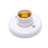 E27 Screw Cap Socket White Ceiling Light Lamp 6pcs/lot Bulb Fixing Base Stand Light Bulb Holder