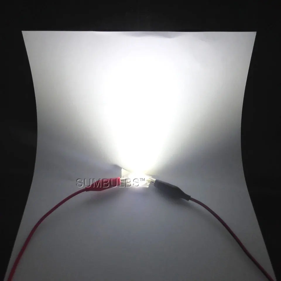 10-Pack 20mm Round COB LED Light Chips (DC 3W / 5W / 7W) - High-Power Light Source Modules