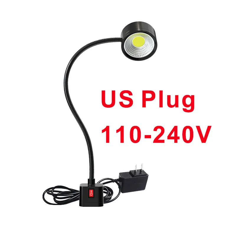 10W Industrial Sewing Machine LED Light Multifunctional Flexible Portable Work Lamp Magnetic For Workshop