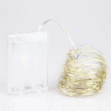 Mini Battery Powered Led String Lights Copper Wire Fairy Lights for Bedroom Christmas Parties Wedding Centerpiece Decoration