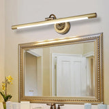 Europe copper bathroom wall mirror Lsmp ,hotel showcase picture lighting, bedroom vanity cabinet Light