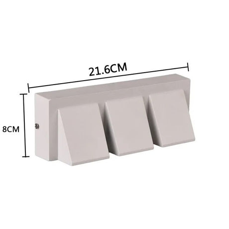 5W 6W 15W Modern simple creative outdoor waterproof wall lamp LED courtyard lamps gate lamp terrace balcony garden wall light