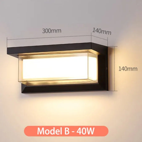 Led outdoor wall lamp led outdoor wall light waterproof light outdoor porch led light with motion sensor light outdoor lighting