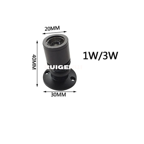 1W 3W Led Recessed Cabinet Mini Spot Light 110V 220v Downlight 12v DC Jewelry Show Include Led Driver 4000K Ceiling Light Lamp