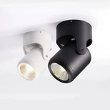 360° rotatable COB spotlight 7W 10W15W 20W Nordic color surface mounted foldable LED downlight ceiling light background lighting