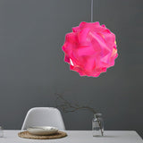 Modern Ceiling Lampshade Elements IQ Puzzle Jigsaw Lamp Shade Creative DIY Chandelier Light