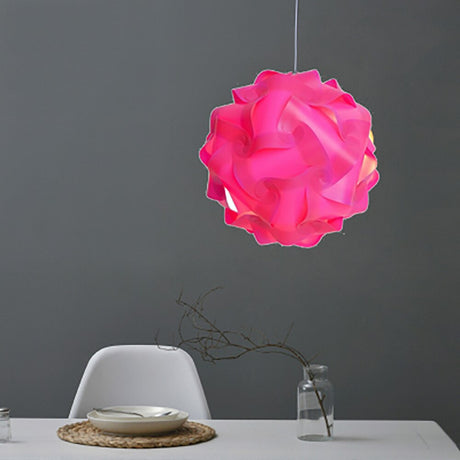 Modern Ceiling Lampshade Elements IQ Puzzle Jigsaw Lamp Shade Creative DIY Chandelier Light