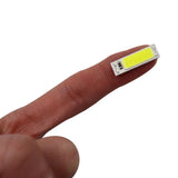 25x7mm COB LED Light  1W 3V LED Lamp Chip 25mm Super Tiny Bar Lights Warm Cold white for DIY Electronic products Signal Lighting