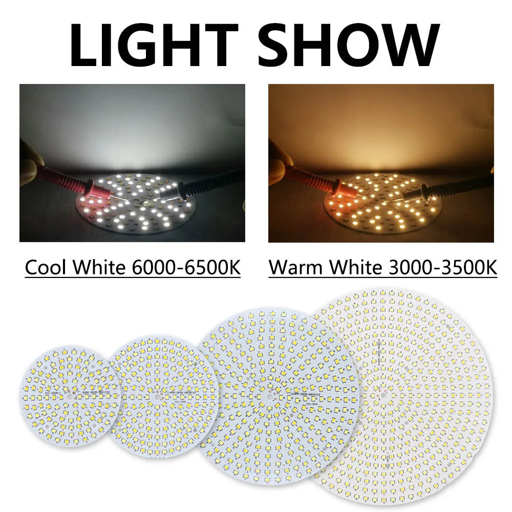 LED Light Board 10W 18W 24W 36W Two-Color LED Chip Source SMD2835 Lamp Bead 250mA Constant Current Input Diode For Panel Light