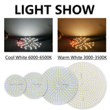 LED Light Board 10W 18W 24W 36W Two-Color LED Chip Source SMD2835 Lamp Bead 250mA Constant Current Input Diode For Panel Light