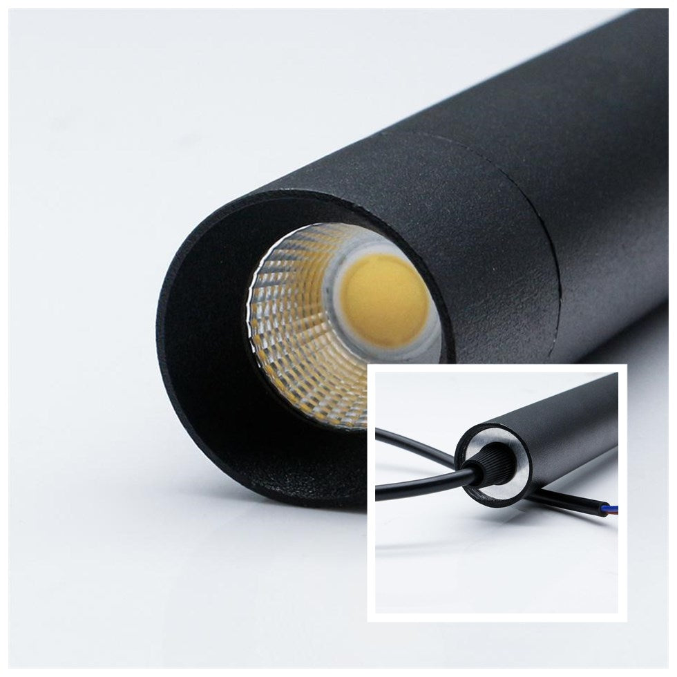 Modern led Pendant Lamp Long Tube Lamp Kitchen Island Dining Room Shop Bar Counter Decoration Cylinder Pipe Pendant Lights