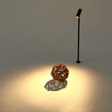 LED Spotlight 3W 12V Jewelry Display Lamp 10/20/30cm Post Lamp Phone Store Showcase Desktop Lights Rotatable 220V Upright lamp