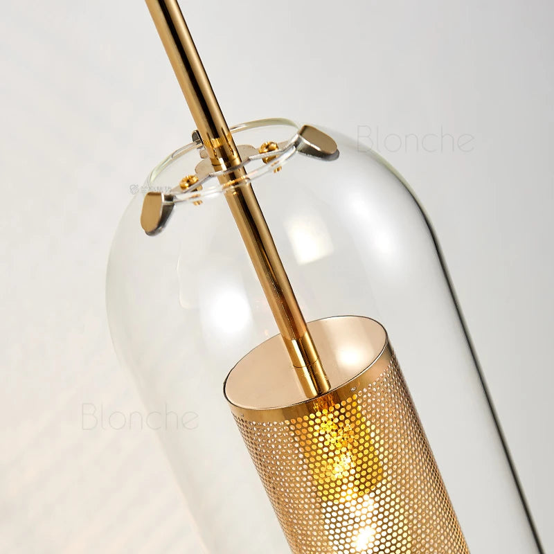 Modern Glass Wall Lights Led Metal Lamps Nordic Wall Lamps for Bathroom Bedroom Living Room Home Lights Loft Fixtures Luminaire