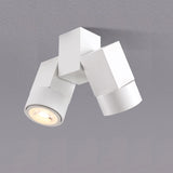 Surface Mounted Ceiling Downlight double spot LED lamps Replaceable GU10 Kitchen Living room Decor Square lamp Lighting for home