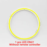 120mm Ring COB LED Light Source (12V, 12W) - Dimmable Annular Module with Dimmer Remote
