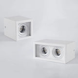 Square White Black LED COB Ceiling Lamp Surface Mounted Downlight 12W/15W AC90~260V 3000K LED Spot Light for Indoor lighting