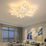 Modern Led Ceiling Lights For Living Room Bedroom Led Ceiling Lamps Black/White Acrylic Kitchen Hanging Light Fixtures
