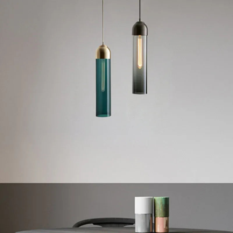 Modern Glass Pendant Light Nordic Dining Room Kitchen Light Designer Hanging Lamps Avize Lusters' Lighting