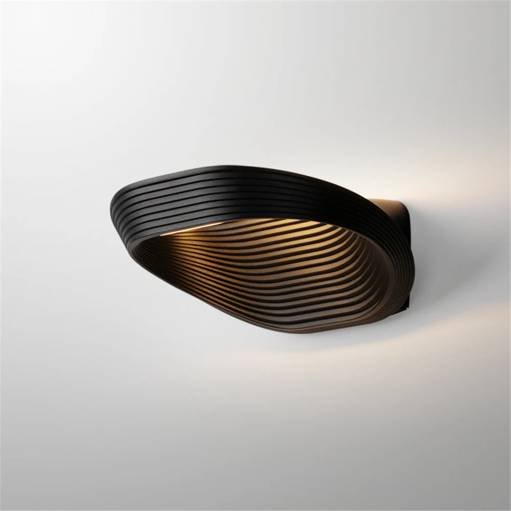 12W Modern Indoor LED Wall Lamp (Aluminum) - Contemporary Minimalist Sconce Light Fixture for Bedroom Bedside, Living Room Accent & Aisle Corridor