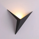 3W Modern Minimalist Triangle LED Wall Lamp (AC 85-265V) - Nordic Style Indoor Wall Sconce Light for Living Room & Bedroom
