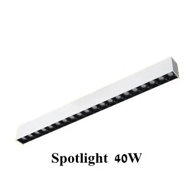 DIMMABLE LED Ceiling Lights Line Lamp AC85-265V 10W 20W 30W 40W Line Lamp LED Spot light Concrete Surface Mounted Ceiling Lights