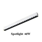 DIMMABLE LED Ceiling Lights Line Lamp AC85-265V 10W 20W 30W 40W Line Lamp LED Spot light Concrete Surface Mounted Ceiling Lights