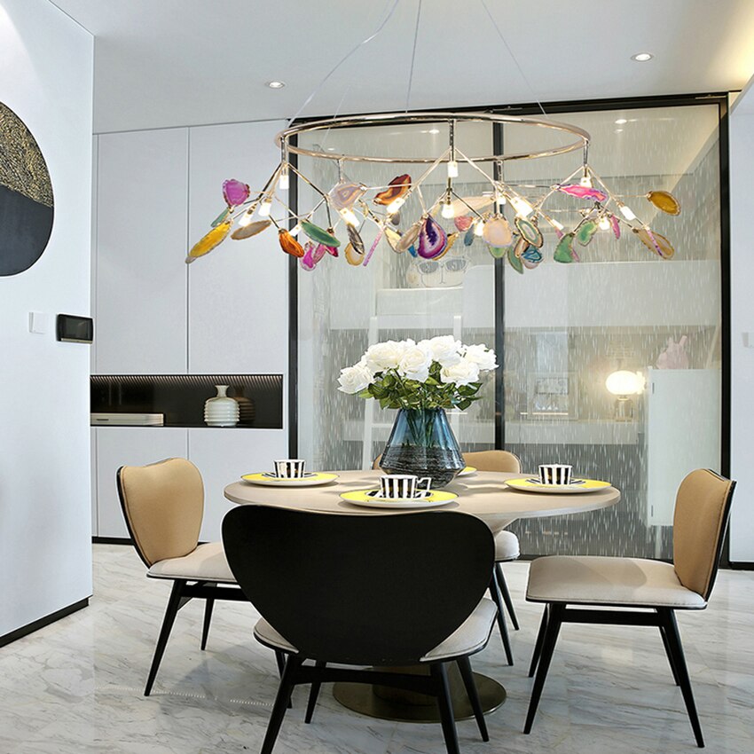 Modern Firefly LED Chandelier Lighting Pendant Lusture Chandeliers for Living Room Bedroom Kitchen Nordic Design Fixture Lights