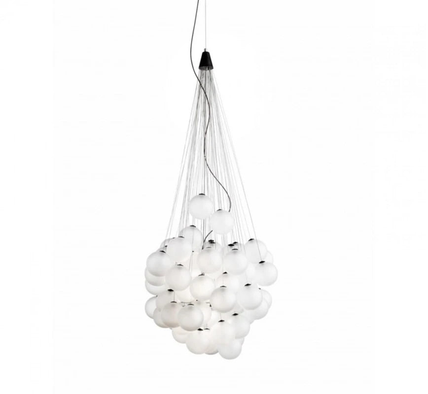 Nordic Stochastic Chandelier designer glass bubble chandelier living room bedroom bar restaurant aisle kitchen island lighting