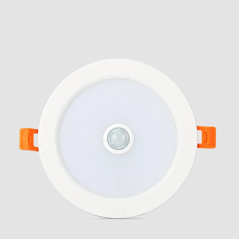 LED Human Body Induction Downlight - 3W to 30W PIR Motion Sensor Spotlight