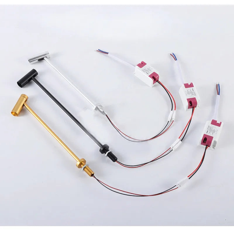 LED Spotlight 3W 12V Jewelry Display Lamp 10/20/30cm Post Lamp Phone Store Showcase Desktop Lights Rotatable 220V Upright lamp