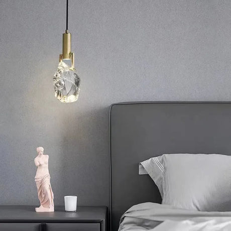 Nordic pendant light gold luxury italians light design crystal light Dining Room Kitchen suspension light indoor bedside light