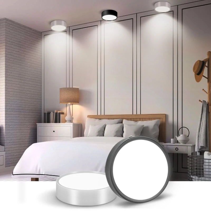 COB LED Spotlight Foldable Ceiling foco Lamp 220V Surface Mounted Downlight mini led 5W~25W LivingRoom Kitchen Street Spotlights