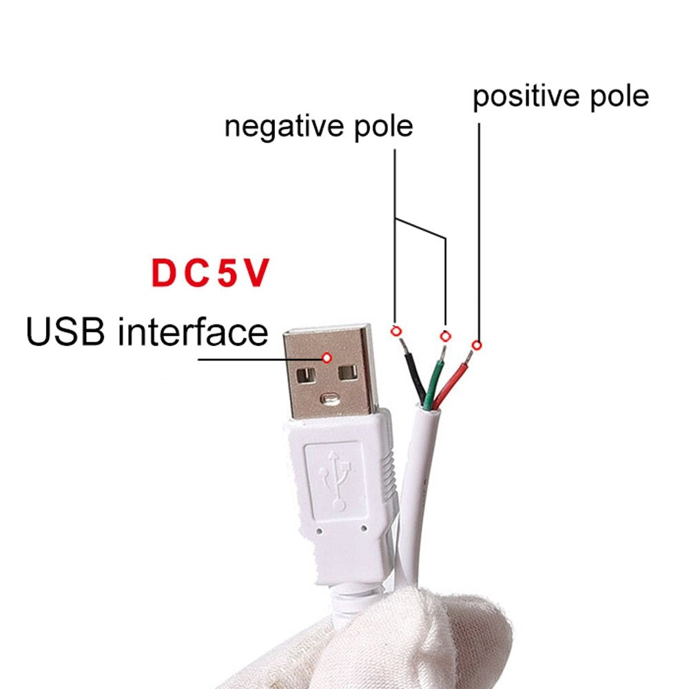 DC5V Dimmable LED chip 5W 6W 10W Surface Light Source SMD 5730 LED Light Beads DIY Tricolor Adjustable LED Bulb White Warm White