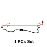 220V LED Rigid Strip Night Lamp Under Cabinets 72 LEDs 30cm 40cm 50cm 8W With Switch ON/OFF EU Plug LED Bar lights Desk Bulb