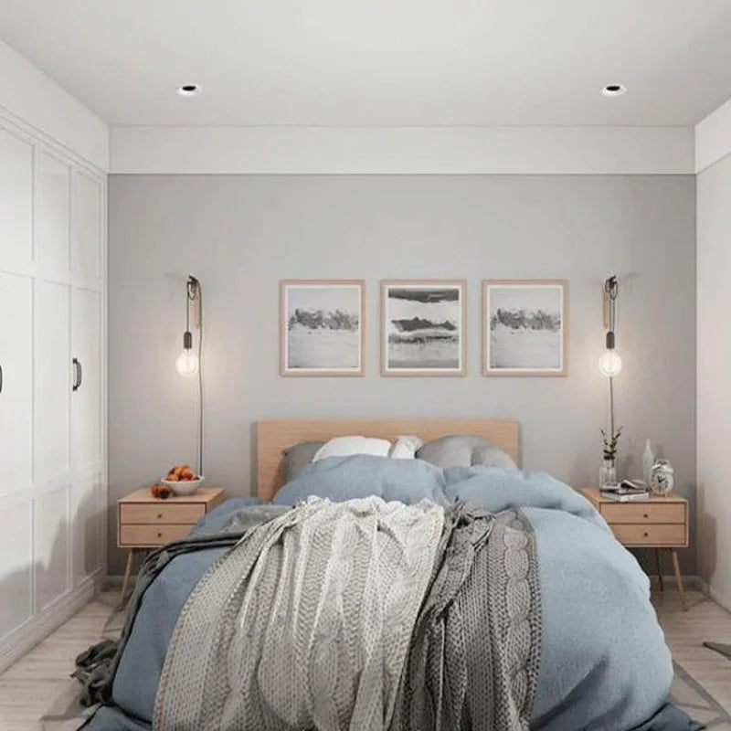 Ultra-Thin LED Recessed Spotlight - Anti-Glare Dimmable Ceiling Downlight
